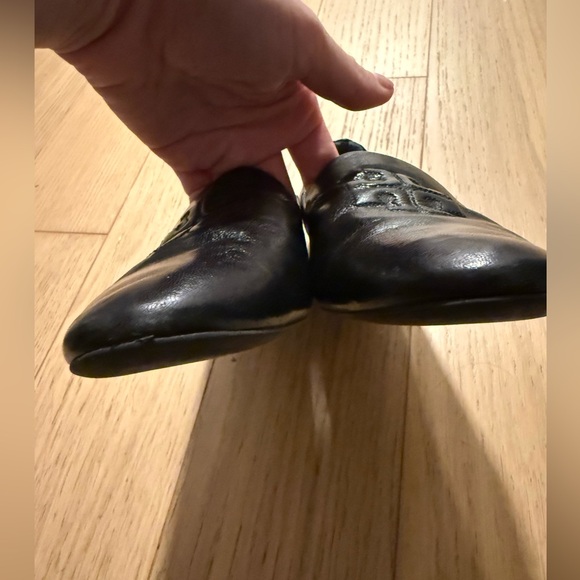 Tory Burch Black Leather Loafers - Picture 4 of 4